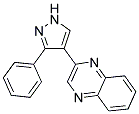 2-[3-PHENYL-1H-PYRAZOL-4-YL]QUINOXALINE Struktur