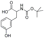 BOC-DL-M-TYROSINE Struktur