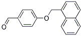 4-(1-NAPHTHYLMETHOXY)BENZALDEHYDE Struktur