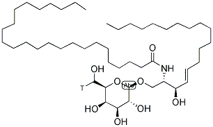 GALACTOSYL CERAMIDE, [GALACTOSE-6-3H] Struktur