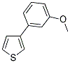 3-(3-METHOXY-PHENYL)-THIOPHENE Struktur