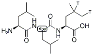 L-LEUCINE-L-LEUCINE-L-LEUCINE [4,5-3H] Struktur