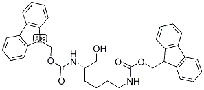 FMOC-LYS(FMOC)-OL Struktur