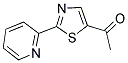 1-[2-(2-PYRIDINYL)-1,3-THIAZOL-5-YL]-1-ETHANONE Struktur