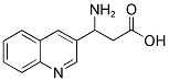 3-AMINO-3-QUINOLIN-3-YL-PROPIONIC ACID Struktur