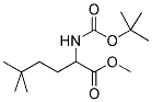 METHYL N-A-BOC-B-(NEO-PENTYL)ALANINATE Struktur