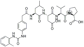 (4-((2-METHYLPHENYL)AMINOCARBONYL)-AMINOPHENYL)ACETYL-FIBRONECTIN CS-1 FRAGMENT (1980-1983) Struktur