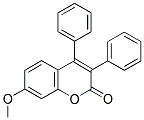 3,4-DIPHENYL-7-METHOXYCOUMARIN Struktur