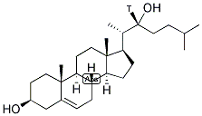 HYDROXYCHOLESTEROL 22R-, [22-3H] Struktur