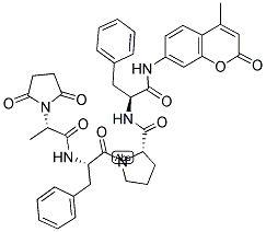 SUC-ALA-PHE-PRO-PHE-AMC Struktur