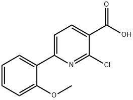 2-CHLORO-6-(2-METHOXYPHENYL)NICOTINIC ACID price.