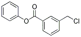 PHENYL 3-(CHLOROMETHYL)BENZOATE Struktur