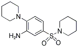 5-(PIPERIDINE-1-SULFONYL)-2-PIPERIDIN-1-YL-PHENYLAMINE Struktur