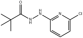 N'-(6-CHLORO-2-PYRIDINYL)-2,2-DIMETHYLPROPANOHYDRAZIDE Struktur