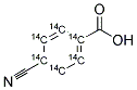 4-CYANOBENZOIC ACID, [RING-14C]- Struktur