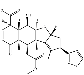 DESACETYLNIMBIN Struktur