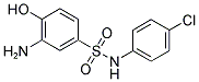 3-AMINO-N-(4-CHLORO-PHENYL)-4-HYDROXY-BENZENESULFONAMIDE Struktur