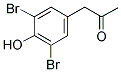 (3,5-DIBROMO-4-HYDROXYPHENYL)ACETONE Struktur