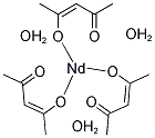 NEODYMIUM ACETYLACETONATE TRIHYDRATE Struktur