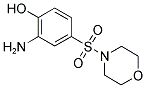 2-AMINO-4-(MORPHOLINE-4-SULFONYL)-PHENOL Struktur