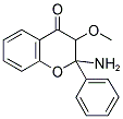 2-AMINO-3-METHOXYFLAVONE Struktur