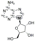 ADENOSINE, [ADENINE-14C(U)]- Struktur