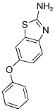 6-PHENOXY-BENZOTHIAZOL-2-YLAMINE Struktur