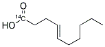 DECENOIC ACID 4 (4-10:1), [1-14C] Struktur