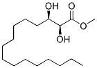 METHYL THREO-2,3-DIHYDROXYPALMITATE Struktur