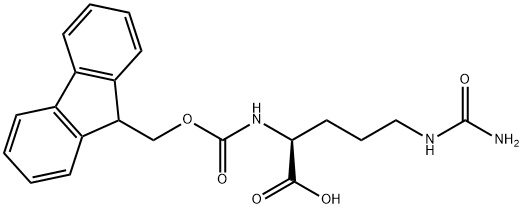 FMOC-DL-CITRULLINE Struktur