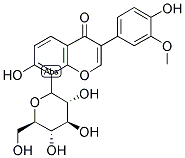 3'-METHOXYPUERARIN Struktur