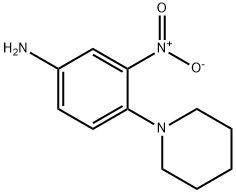 3-NITRO-4-PIPERIDIN-1-YL-PHENYLAMINE Struktur