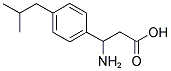 3-AMINO-3-(4-ISOBUTYL-PHENYL)-PROPIONIC ACID Struktur