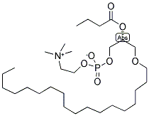 1-O-OCTADECYL-2-BUTYROYL-SN-GLYCERO-3-PHOSPHOCHOLINE