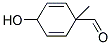 4-HYDROXY-1-METHYL-2,5-CYCLOHEXADIENE-1-CARBALDEHYDE Struktur