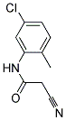 N-(5-CHLORO-2-METHYLPHENYL)-2-CYANOACETAMIDE Struktur