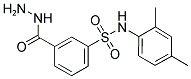 N-(2,4-DIMETHYL-PHENYL)-3-HYDRAZINOCARBONYL-BENZENESULFONAMIDE Struktur