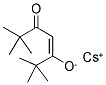 CESIUM (2,2,6,6-TETRAMETHYL-3,5-HEPTANEDIONATE) Struktur