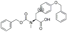 N-ALPHA-BENZYLOXYCARBONYL-N-ALPHA-METHYL-O-BENZYL-L-TYROSINE Struktur