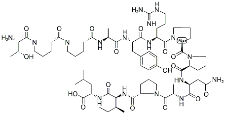 HEPATITIS B VIRUS CORE PROTEIN (128-140) Struktur