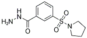 3-(PYRROLIDINE-1-SULFONYL)-BENZOIC ACID HYDRAZIDE Struktur