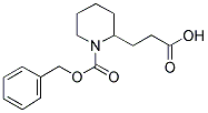 N-CBZ-2-PIPERIDINEPROPIONIC ACID Struktur