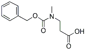 N-BETA-CARBOBENZOXY-N-METHYL-BETA-ALANINE Struktur