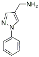 (1-PHENYL-1H-PYRAZOL-4-YL)METHYLAMINE Struktur