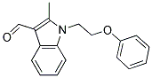 2-METHYL-1-(2-PHENOXYETHYL)-1H-INDOLE-3-CARBALDEHYDE Struktur