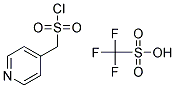 (4-PYRIDYLMETHYL)SULFONYL CHLORIDE TRIFLATE 結(jié)構(gòu)式