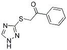 1-PHENYL-2-(1H-1,2,4-TRIAZOL-3-YLSULFANYL)-1-ETHANONE Struktur