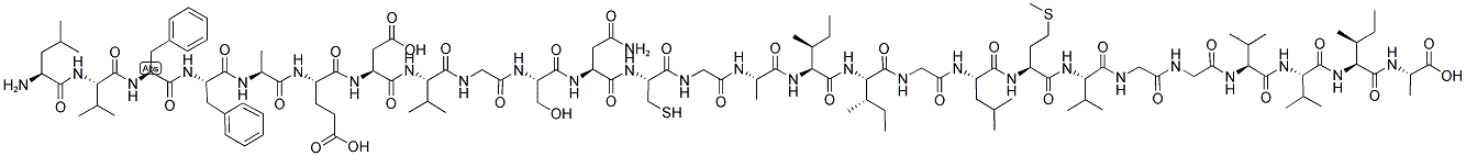 BETA-AMYLOID (17-42) Struktur