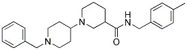 1-(1-BENZYLPIPERIDIN-4-YL)-N-(4-METHYLBENZYL)PIPERIDINE-3-CARBOXAMIDE Struktur