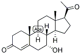 4-PREGNEN-7-ALPHA-OL-3,20-DIONE Struktur